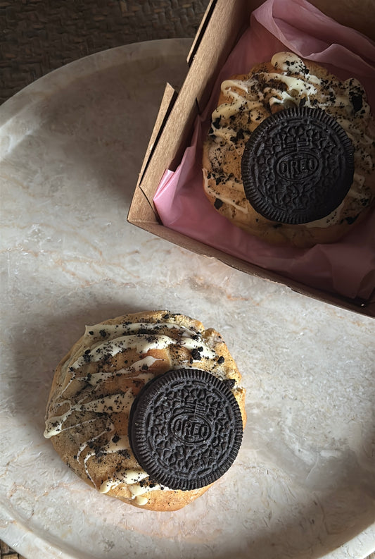 Witte chocolade & Oreo cookie