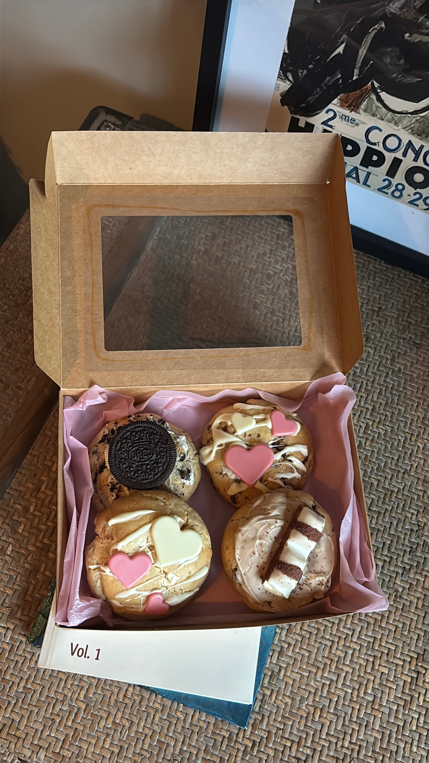 Witte chocolade & Oreo cookie