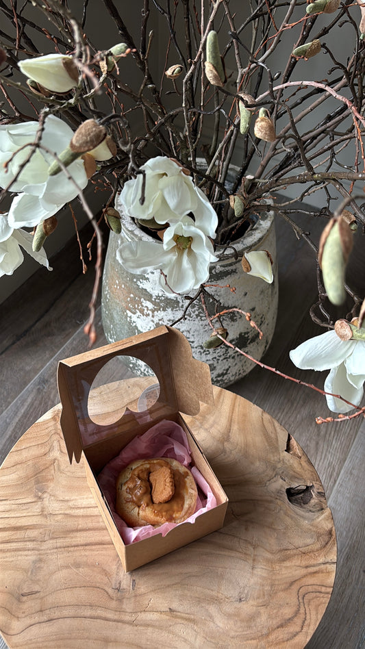Cookie Biscoff en witte chocolade