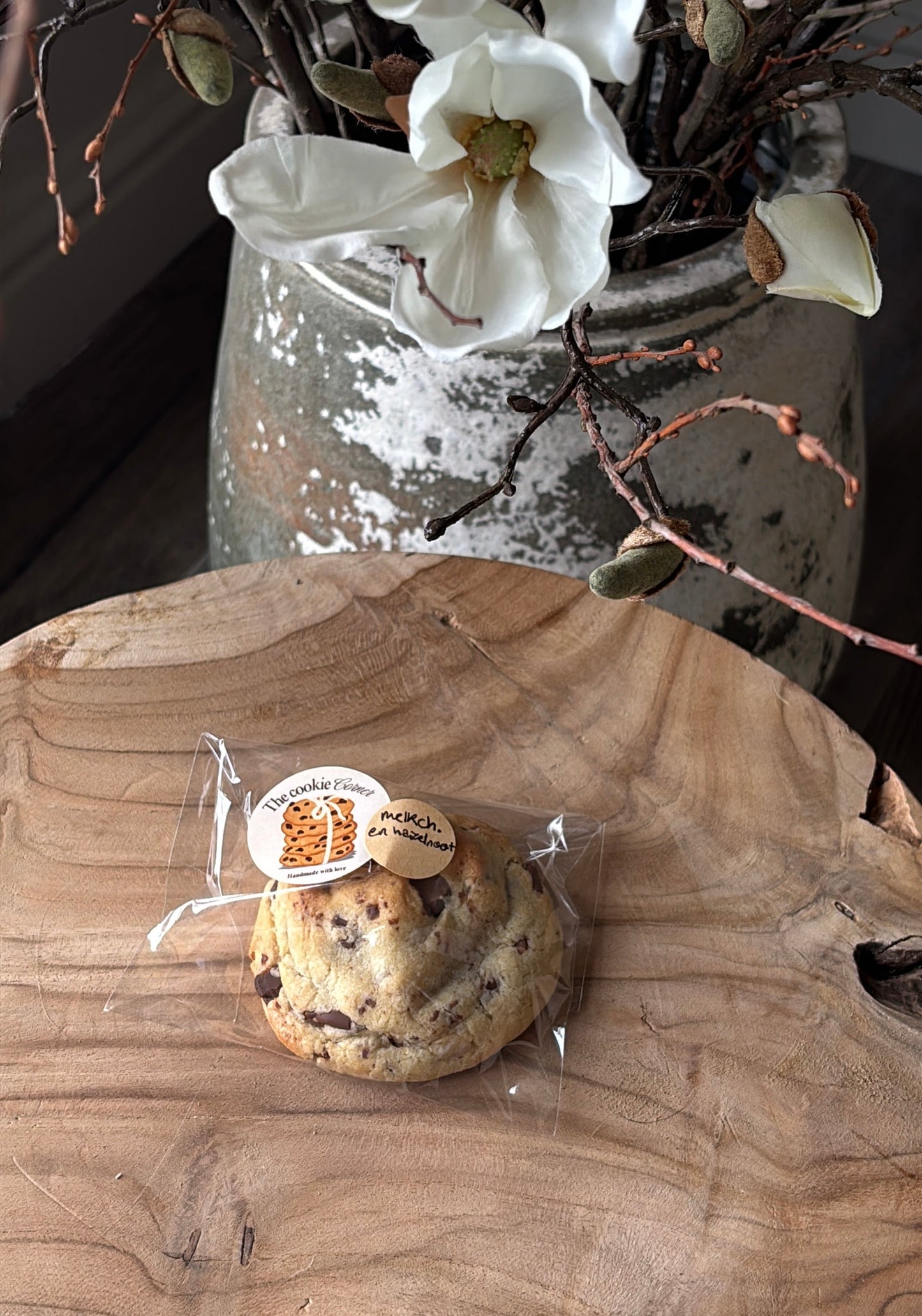 Cookie melkchocolade en hazelnoot